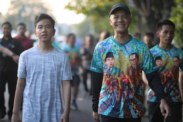 Bakal Capres 2024 dari PDIP, Ganjar Pranowo hari ini berkegiatan di Solo. Seperti biasa, Ganjar mengawali pagi dengan olahraga.