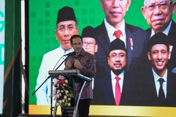 Nadiem mengatakan, saat ini dunia bergerak cepat seiring perkembangan teknologi, pergeseran demografi, pertumbuhan ekonomi, serta perubahan dinamika sosial dan budaya.