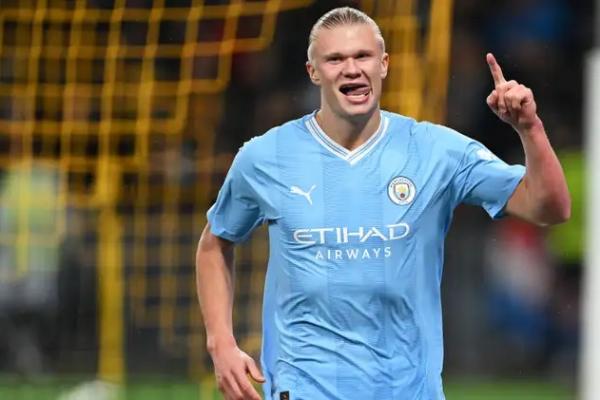 Gol tersebut juga membawa Haaland menyamai gol Sergio Aguero di Liga Champions dengan total 41 goal