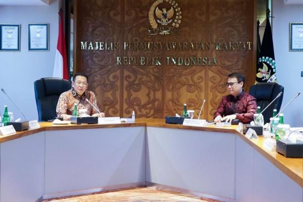 Ketua MPR: Rapim MPR Bahas Pergantian Wakil Ketua MPR hingga Sidang MPR di Tahun 2024