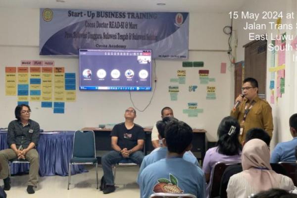 Hal ini dilakukan guna meningkatkan produksi, kualitas, dan usaha kakao serta kesejahteraan petani.