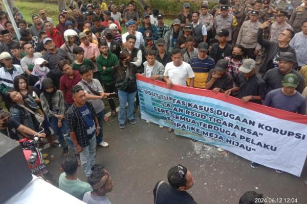 Pengadaan lahan Rumah Sakit Umum Daerah (RSUD) Tigaraksa di Kabupaten Tangerang picu kontroversi dan diduga ada korupsi