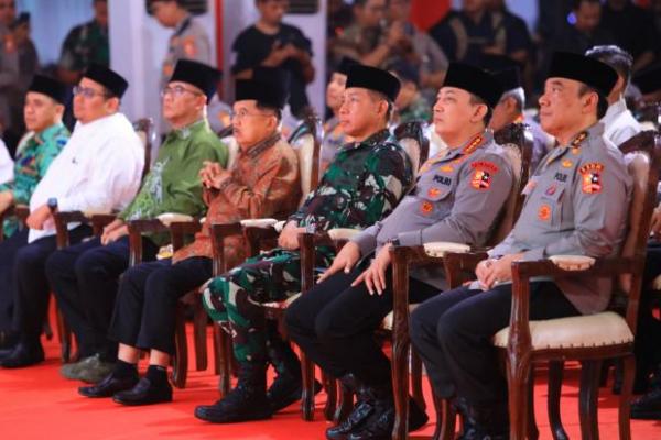 Kapolri gelar doa&nbsp; bersama lintas agama menjelang Hari Bhayangkara ke-78.