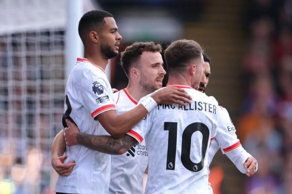 Gol tunggal Liverpool dicetak Diogo Jota (9&rsquo;) membawa membawa anak asuh Arne Slot berkuasa di puncak klasemen saat jeda internasional