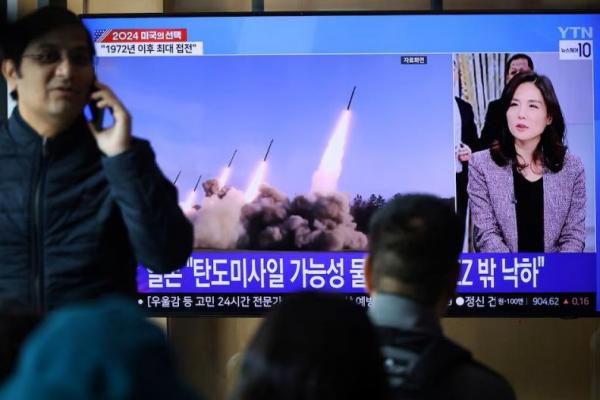 Korea Utara Tembakkan Rudal Jarak Pendek Beberapa Jam sebelum Pemilihan Presiden AS