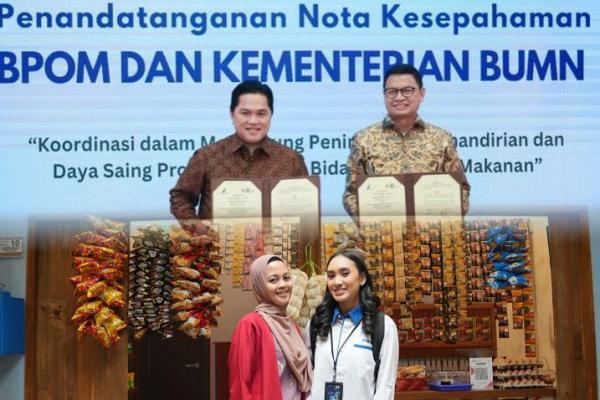PNM MoU bersama Menteri BUMN Erick Thohir untuk tingkatkan daya saing UMKM