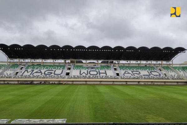 Proses rehabilitasi dan renovasi Stadion Maguwoharjo, Sleman, DI Yogyakarta telah rampung.