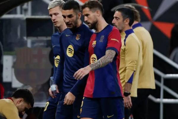 Osasuna berencana mengajukan gugatan terhadap kemenangan Barcelona pada Jumat (28/3) dini hari, karena diduga melanggar peraturan FIFA terkait pemain yang kembali dari tugas internasional.