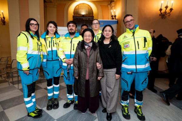 Dalam kunjungannya ke Italia, Ketua DPR Puan Maharani menandatangani komitmen dukungan kepada anak-anak korban perang Gaza dan Ukraina.
