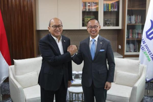 Bertemu&nbsp;Menteri Investasi, Pimpinan MPR Dorong Kebijakan dan Regulasi Carbon Capture Storage