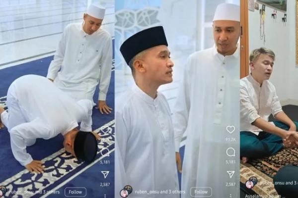Ruben Onsu umumkan menjadi seorang mualaf, begini ceritanya
