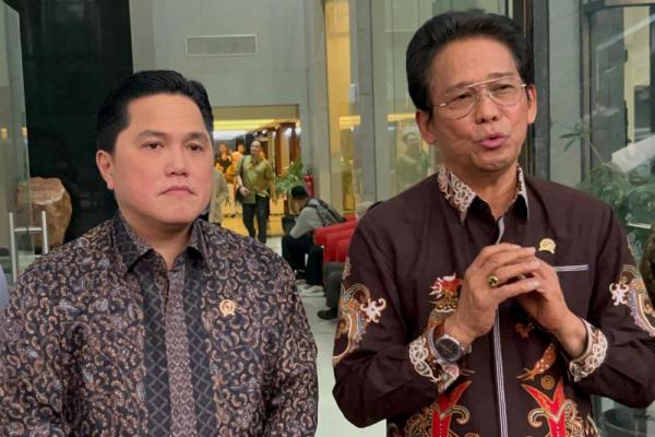 Erick Thohir datang ke KPK untuk berkonsultasi dan membahas soal sistem pencegahan korupsi di BUMN