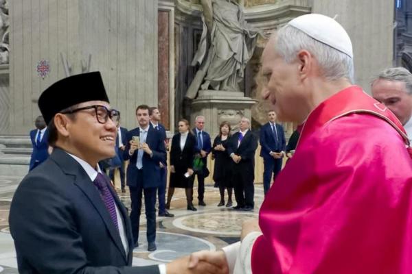 Fraksi PKB MPR : Kehadiran Menko Muhaimin di Pelantikan Paus Leo XIV Mempererat Hubungan RI-Vatikan