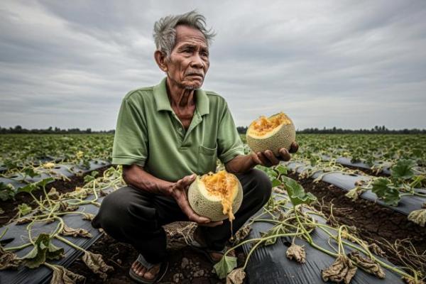 Performa Tanaman Melon Menurun, Petani Jawa Timur Hadapi Tantangan Produksi