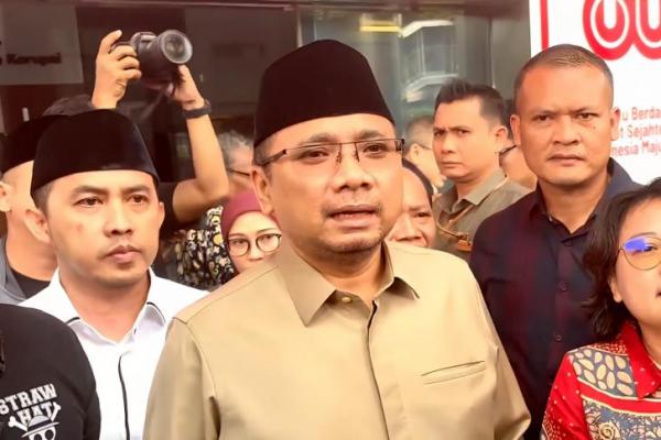 Yaqut Cholil mengaku telah menjelaskan kepada KPK soal pengalihan kuota haji reguler ke haji khusus.