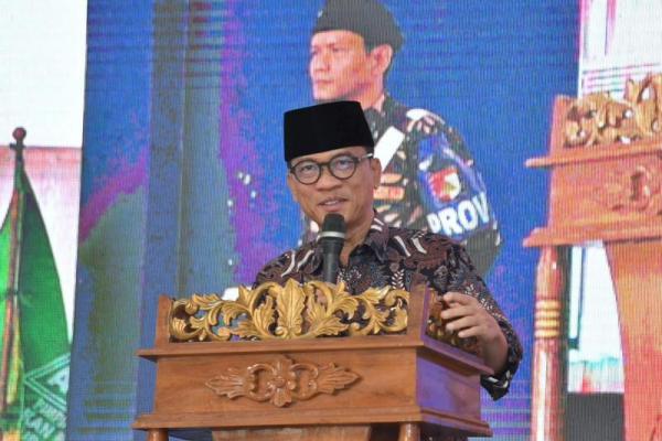 Mendes Yandri mengatakan, Kementerian Desa PDT mengajak GP Ansor untuk berkolaborasi di semua tingkatan termasuk PC di Kabupaten Serang