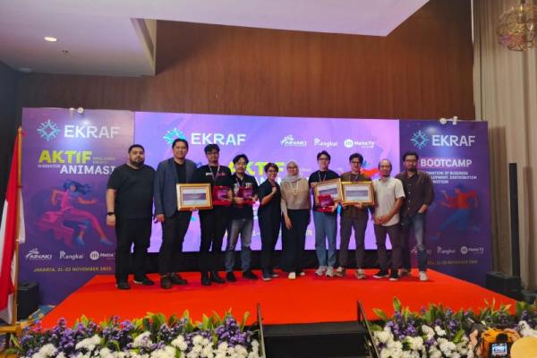Program Akselerasi Kreatif (AKTIF) 2025 subsektor Animasi yang diselenggarakan oleh Kementerian Ekonomi Kreatif (Kemenekraf) resmi berakhir pada Minggu (23/11).