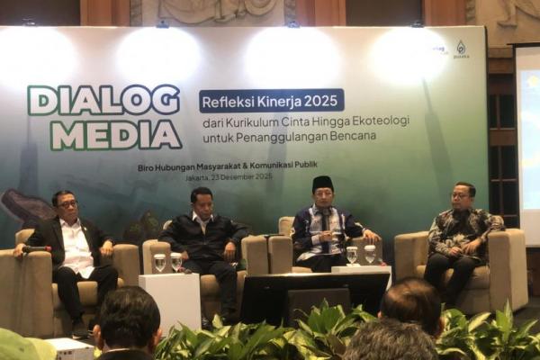 Menag Nasaruddin Umar terus menggaungkan ekoteologi sebagai pendekatan agama guna menciptakan kesadaran lingkungan