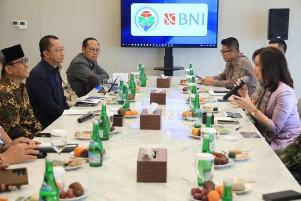 Mendes Yandri meminta kesiapan BNI dan setiap jaringannya di berbagai daerah untuk dapat aktif melakukan pemberdayaan dan pendampingan secara masif,