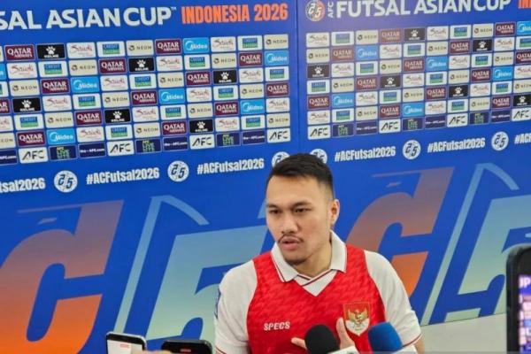 Pemain Timnas Futsal Indonesia, Samuel Eko, menegaskan tekad skuad Garuda untuk menaklukkan Vietnam pada laga perempat final Piala Asia Futsal 2026.