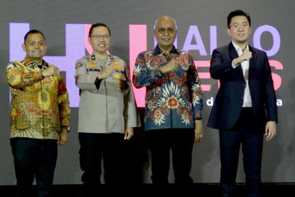 Polri dan PWI memberi apresiasi dalam peluncuran sebuah website di era digitalisasi saat ini