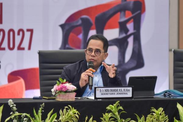 Sekjen DPR RI Indra Iskandar menargetkan peningkatan signifikan nilai Reformasi Birokrasi (RB) Sekretariat Jenderal DPR RI pada Tahun Anggaran 2027.