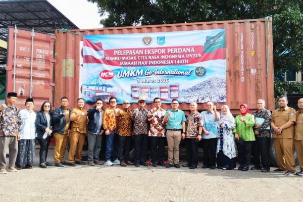 Melalui fasilitasi ini, kami mendorong agar produk konsumsi bercita rasa Nusantara dapat menjadi bagian dari layanan jemaah haji dan umrah di Arab Saudi