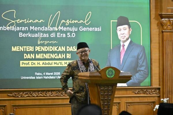 Mendikdasmen Abdul Mu`ti, mengatakan bahwa pendekatan Pembelajaran Mendalam merupakan salah satu ikhtiar pemerintah untuk meningkatkan mutu pendidikan.