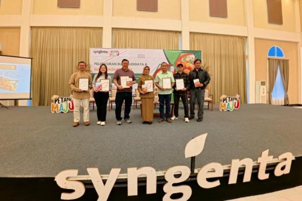 Syngenta Indonesia meluncurkan tiga buku pintar budidaya untuk komoditas holtikultura utama, yakni bawang merah, cabai, dan tomat, di Soreang, Jawa Barat