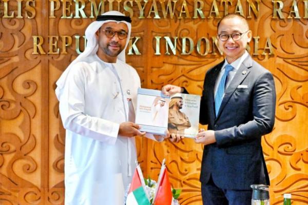 Dubes UAE Temui Pimpinan MPR, Bicara Perluasan Kerjasama Energi Terbarukan