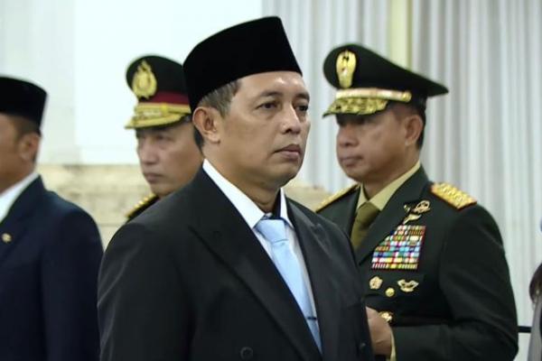 Prabowo RI Subianto resmi melantik Hasan Nasbi sebagai Penasihat Khusus Presiden Bidang Komunikasi di Istana Negara, Jakarta, pada Senin, 27 April 2026.