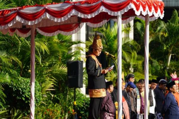 Menag juga menyoroti kontribusi penting pendidikan agama dan keagamaan dalam pembangunan sumber daya manusia Indonesia