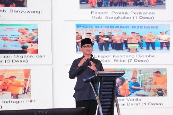 Mendes Sebut Program Tekad Terbukti Dirasakan Manfaatnya oleh Warga Desa
