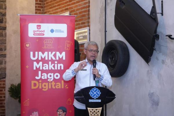 Kemnaker bersama PT GoTo Gojek Tokopedia Tbk memperkuat literasi digital bagi Tenaga Kerja Mandiri (TKM) sektor kuliner