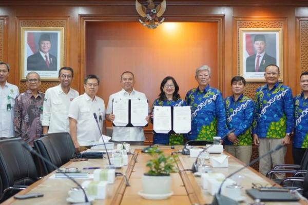 Kerja sama ini menjadi bagian dari upaya mendukung transformasi sektor kehutanan sekaligus pencapaian target iklim nasional, termasuk FOLU Net Sink 2030.