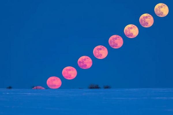 Strawberry Moon diperkirakan mencapai puncaknya pada Senin, 29 Juni 2026, dan akan menjadi salah satu peristiwa astronomi yang sayang untuk dilewatkan