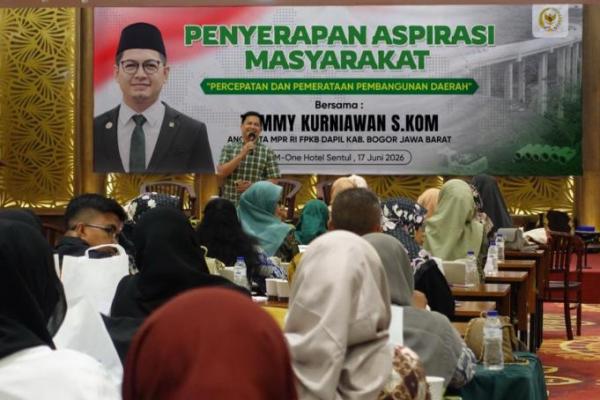 Tommy Kurniawan berkomitmen untuk terus mendorong komitmen percepat pembangunan daerah