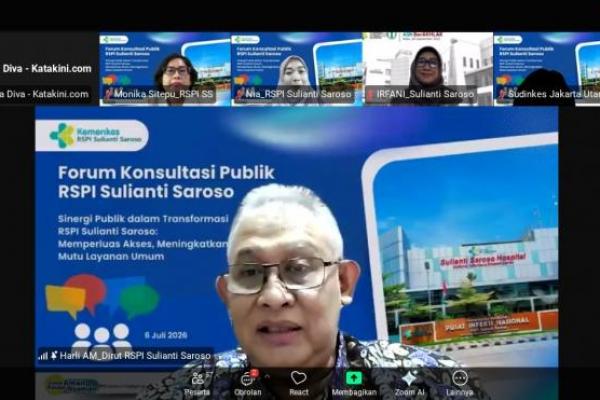 Kita sendiri sekarang ini dituntut tidak hanya menjadi layanan infeksi tetapi lebih luas lagi jangkauannya