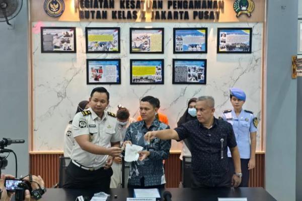 Petugas Rumah Tahanan Negara (Rutan) Kelas 1 Salemba, Jakarta Pusat berhasil menggagalkan aksi penyelundupan narkotika jenis ekstasi.