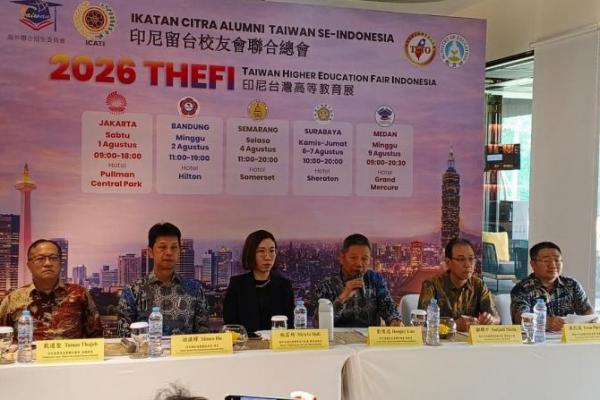 Ikatan Citra Alumni Taiwan se-Indonesia (ICATI) kembali menggelar pameran pendidikan, Taiwan Higher Education Fair Indonesia (THEFI) 2026