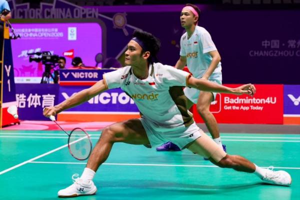 BNI Antar Indonesia Mendunia, Fajar/Fikri Pertahankan Gelar China Open 2026