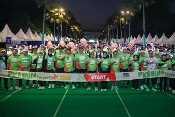 Sebanyak 7500 Runners ikuti PKB Run Fest 2026 yang menjadi rangkaian Harlah PKB ke-28. Gus Muhaimin ingin semuanya sehat