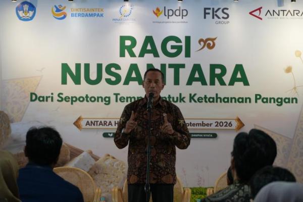 Wamendiktisaintek Fauzan mengatakan bahwa tempe yang selama ini dikenal sebagai pangan rakyat memiliki potensi dikembangkan menjadi produk bernilai ekspor