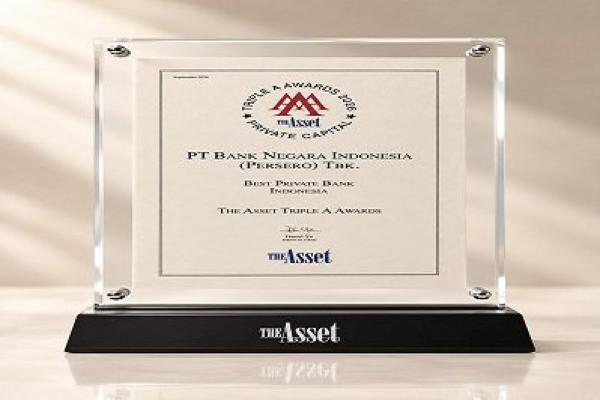 BNI Private Dinobatkan sebagai Best Private Bank in Indonesia 2026