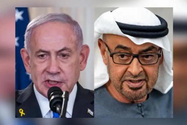 Perdana Menteri Israel Benjamin Netanyahu menggelar pertemuan rahasia dengan Presiden Uni Emirat Arab (UEA), Sheikh Mohamed bin Zayed Al Nahyan
