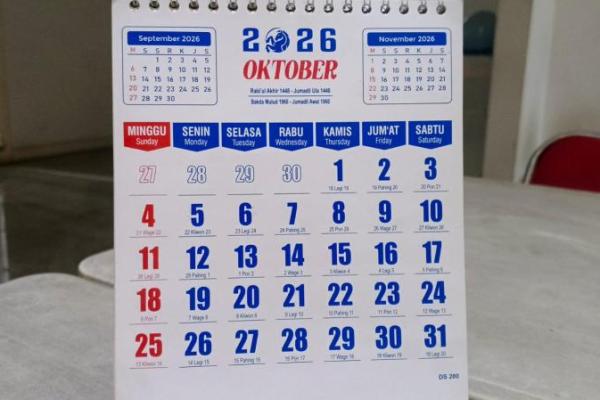 19 Oktober 2026, Cek Daftar Peringatan Hari Ini