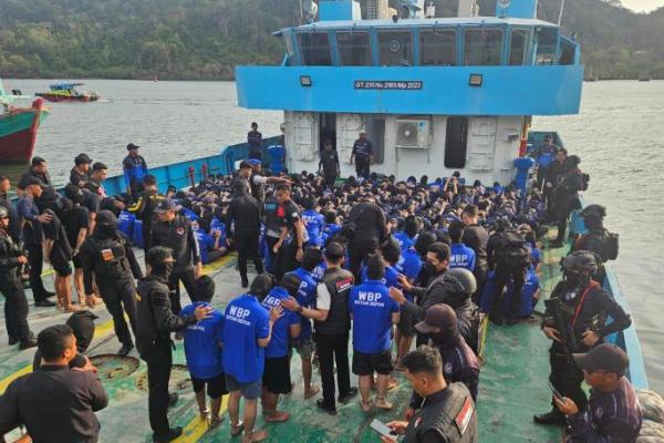 Ditjenpas Angkut 3.474 Napi ke Nusakambangan, 115 dari Rutan Depok Termasuk yang Viral