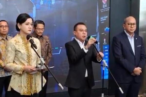 Wakil Ketua DPR Sufmi Dasco Ahmad menggelar rapat dengan Ketua Dewan Komisioner OJK, Kepala Eksekutif Pengawas Pasar Modal OJK, serta jajaran Danantara.
