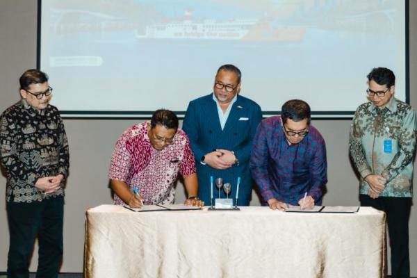 Penandatanganan MoU ini menjadi langkah awal bagi ASDP dan Parameswara Ferry Terminal untuk mengevaluasi potensi lintasan Dumaiâ€“Malaka