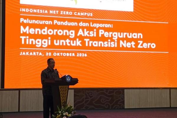 Perguruan tinggi dan 11 juta civitas akademika di Indonesia dinilai menjadi kekuatan besar untuk mengakselerasi pencapaian target nol emisi pada 2060.